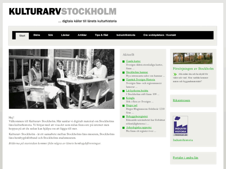 www.kulturarvstockholm.se