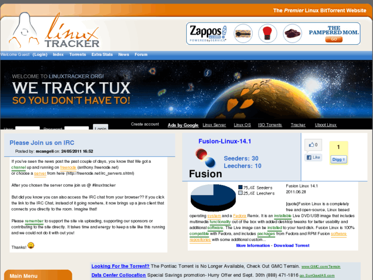 www.linuxtracker.org