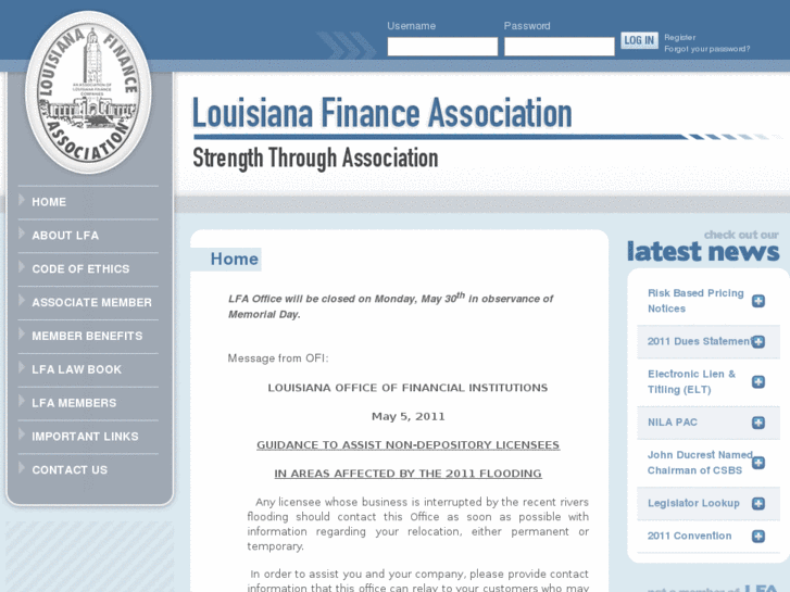 www.louisianafinanceassociation.com