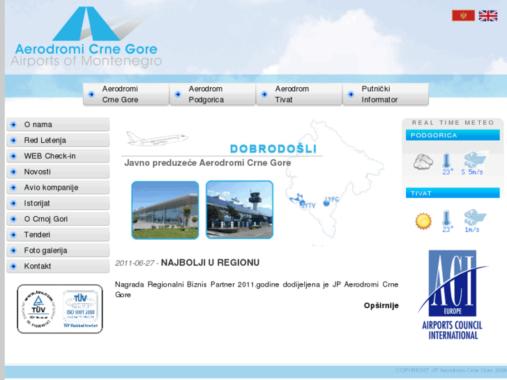 www.montenegroairports.com