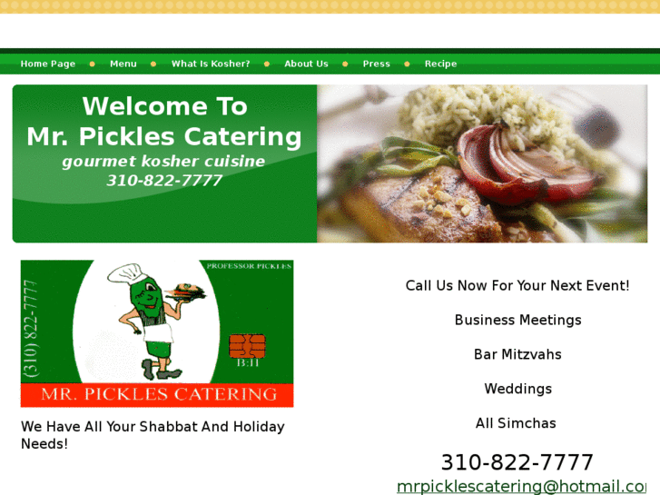 www.mrpicklescatering.com