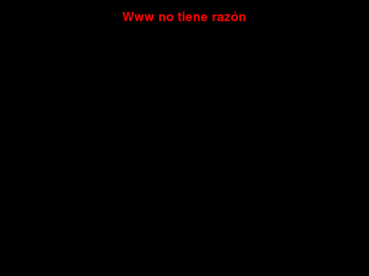 www.notienerazon.com
