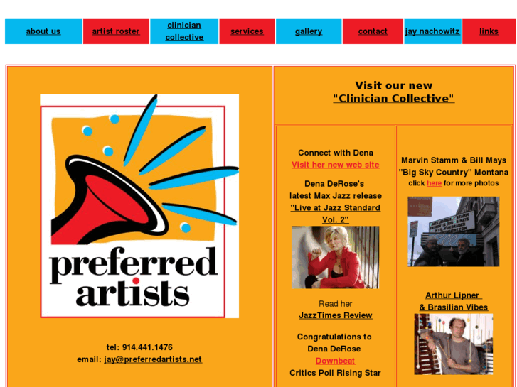 www.preferredartists.net