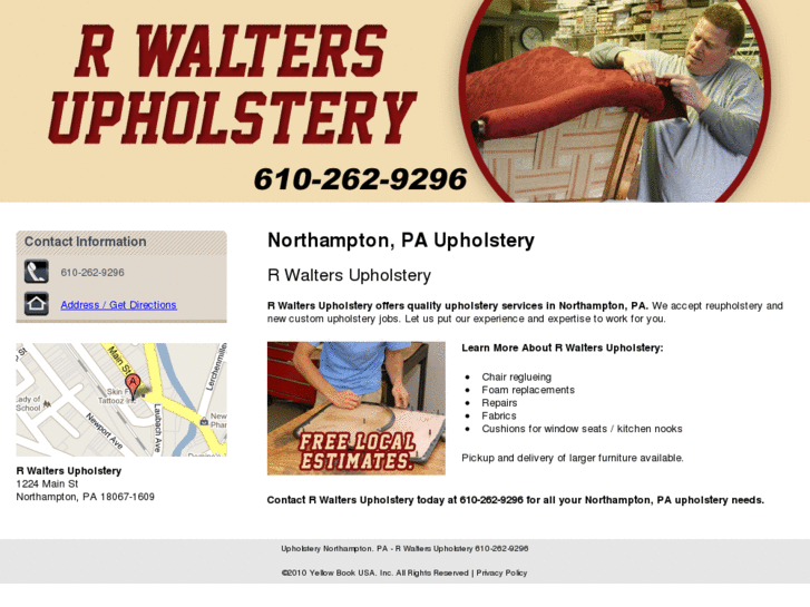 www.rwaltersupholstery.com