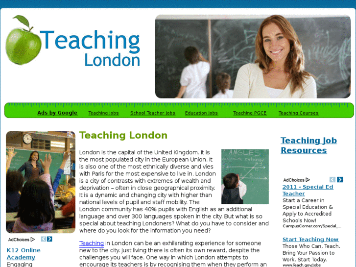 www.teachinglondon.com