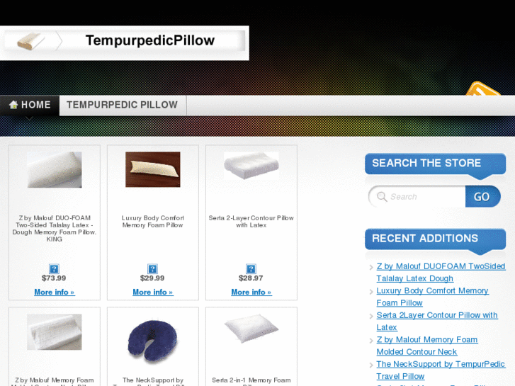 www.tempurpedicpillow.org