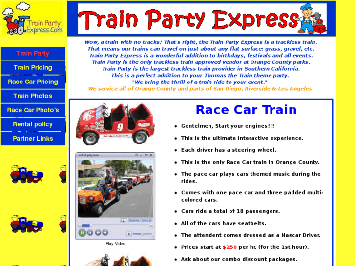 www.trainpartyexpress.com