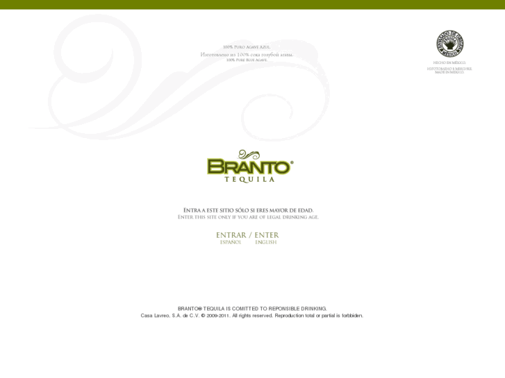 www.brantotequila.com