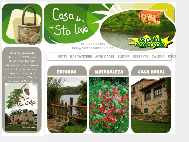 www.casadesantauxia.es