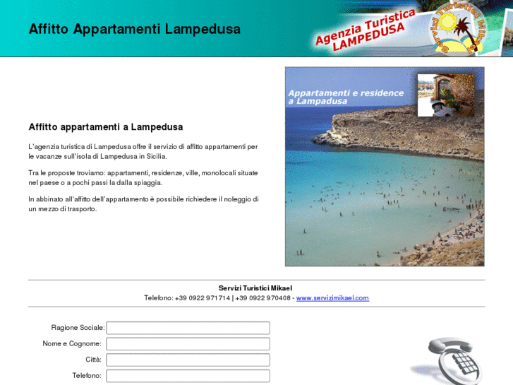 www.casavacanzelampedusa.com