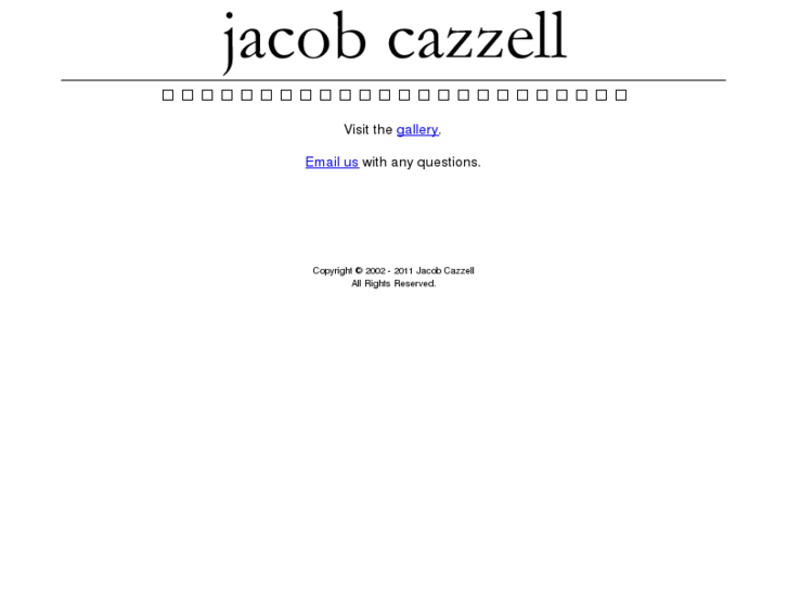 www.jacobcazzell.com