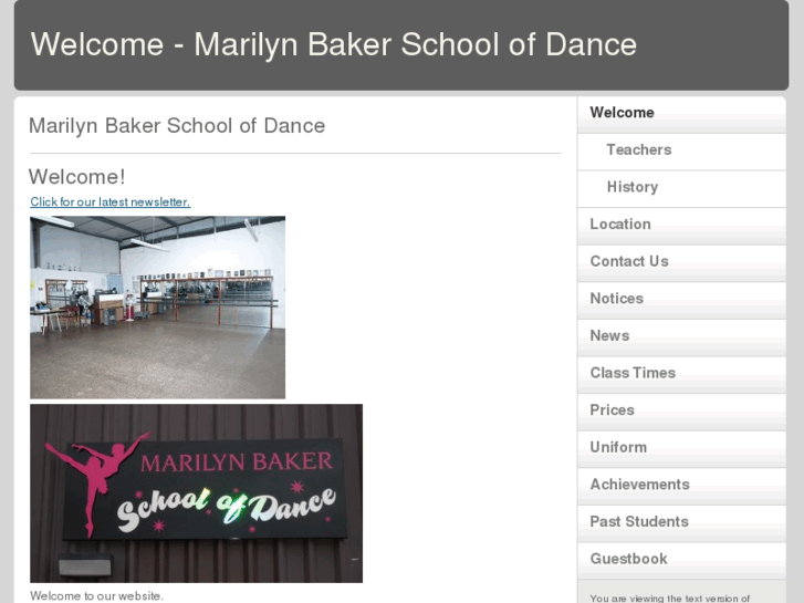 www.marilynbakerschoolofdance.com