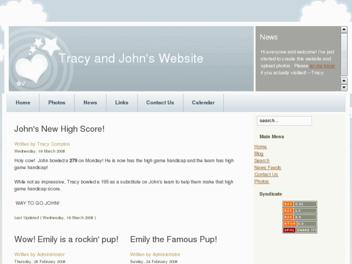 www.tracyandjohncompton.com