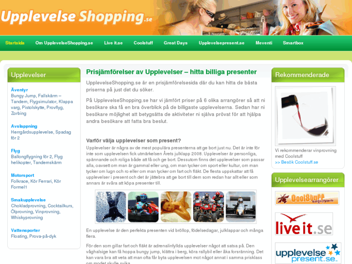 www.upplevelseshopping.se