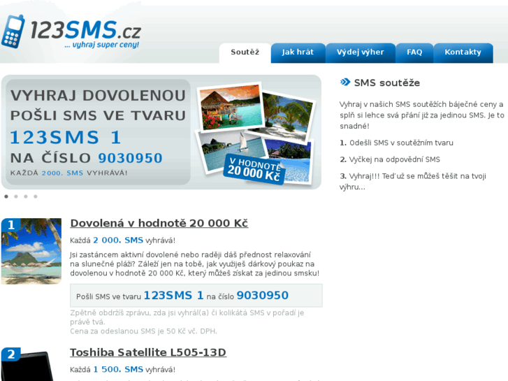 www.123sms.cz