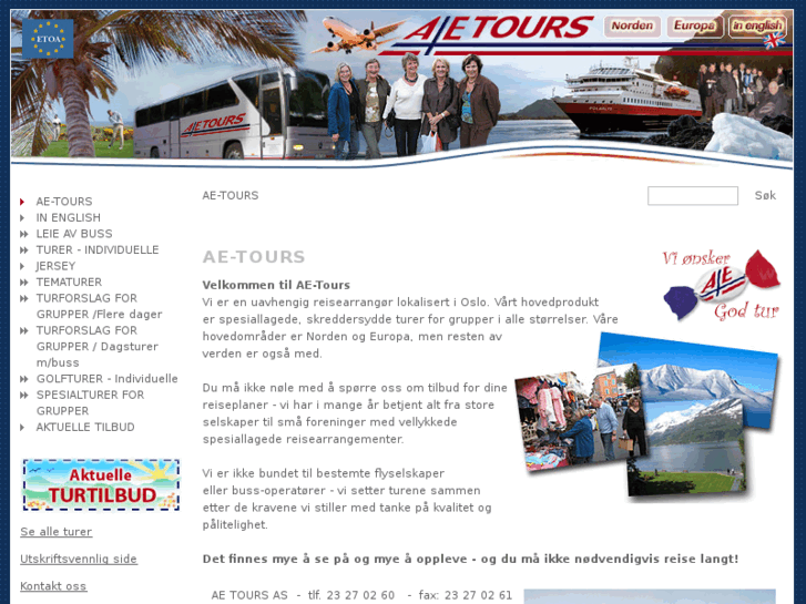 www.ae-tours.com