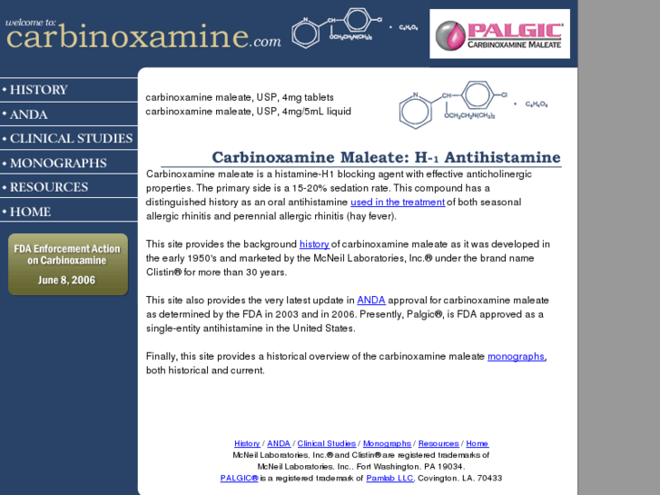 www.carbinoxamine.com