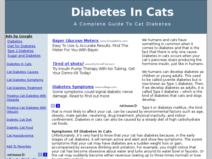 www.diabetesincats.org