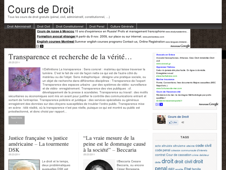 www.droit-cours.fr