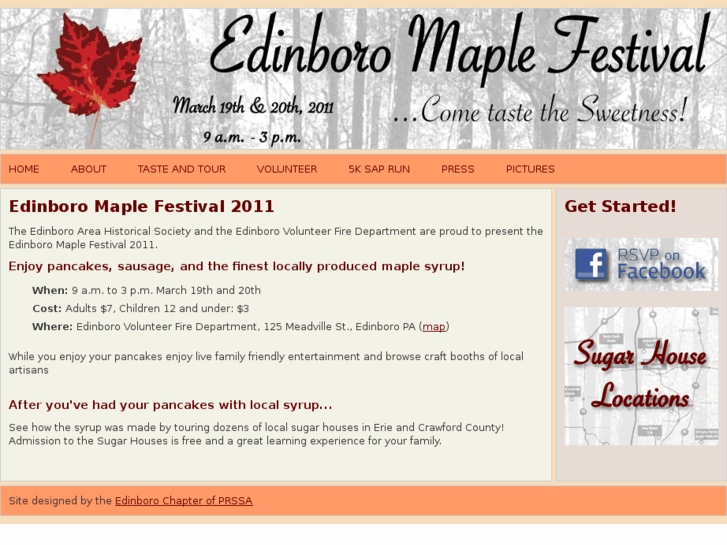 www.edinboromaplefestival.com