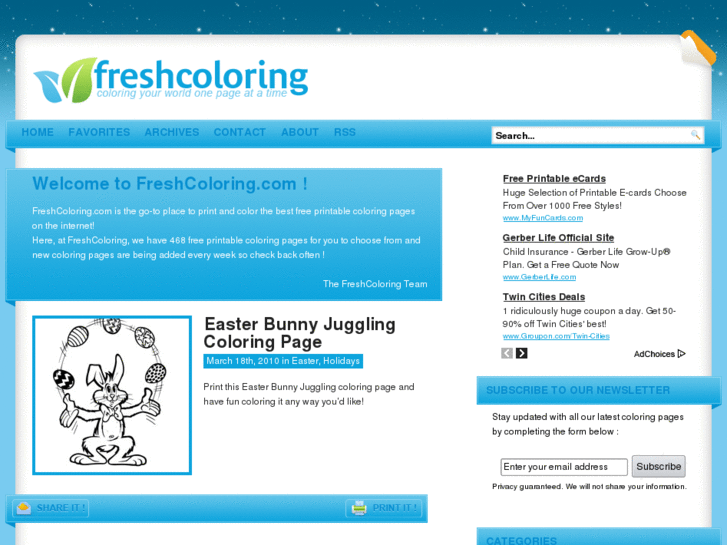www.freshcoloring.com