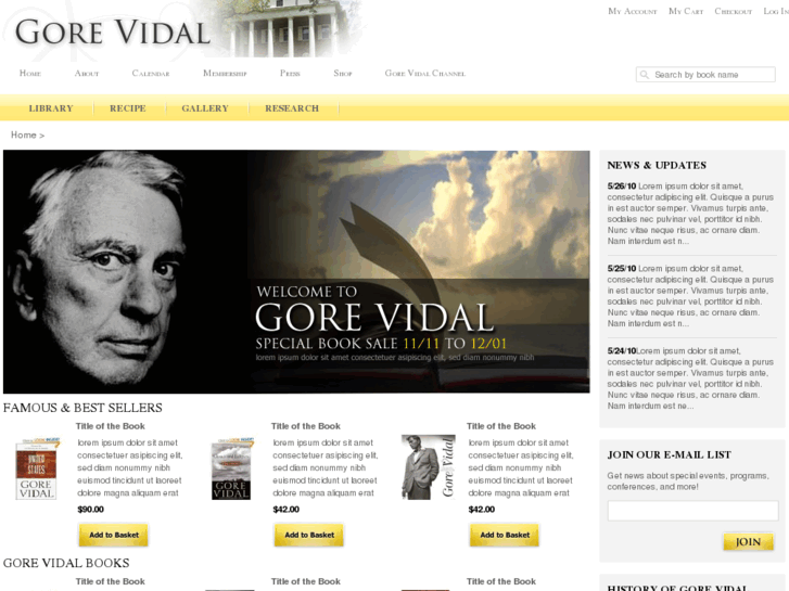 www.gore-vidal.net