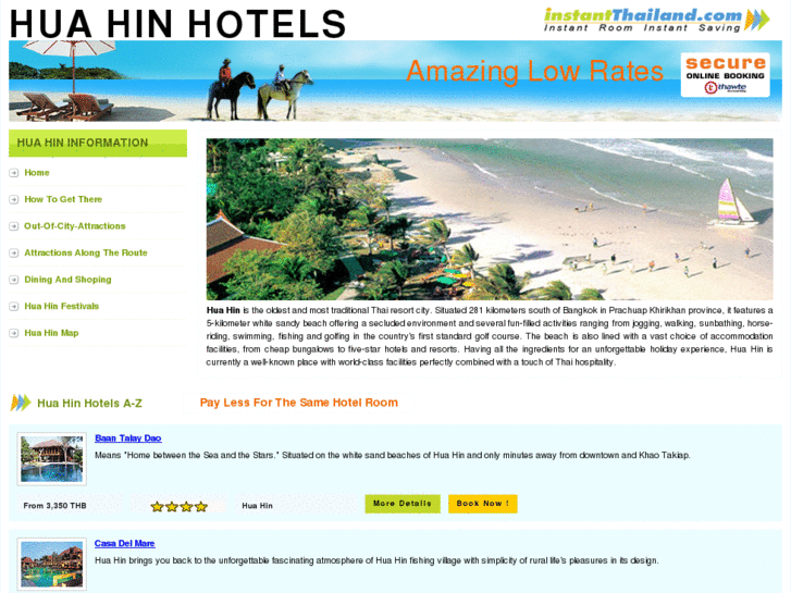 www.huahinhotelsresorts.com