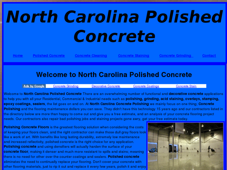 www.northcarolinapolishedconcrete.info