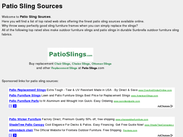 www.patioslingsources.com