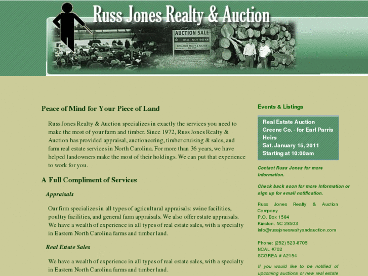 www.russjonesrealtyandauction.com