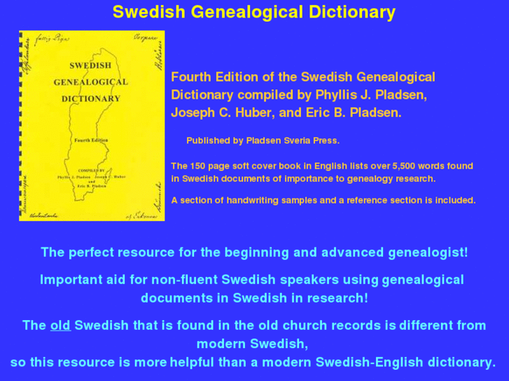 www.swedishgenealogicaldictionary.com