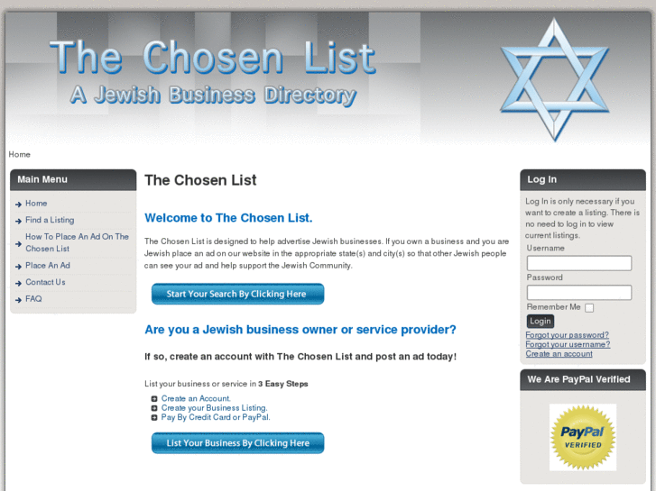 www.thechosenlist.com