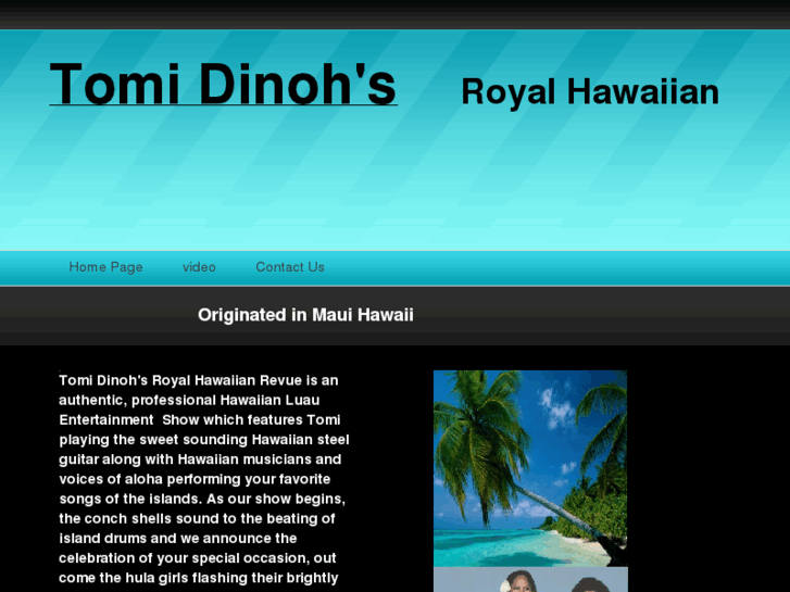 www.tomidinohsroyalhawaiianrevue.com