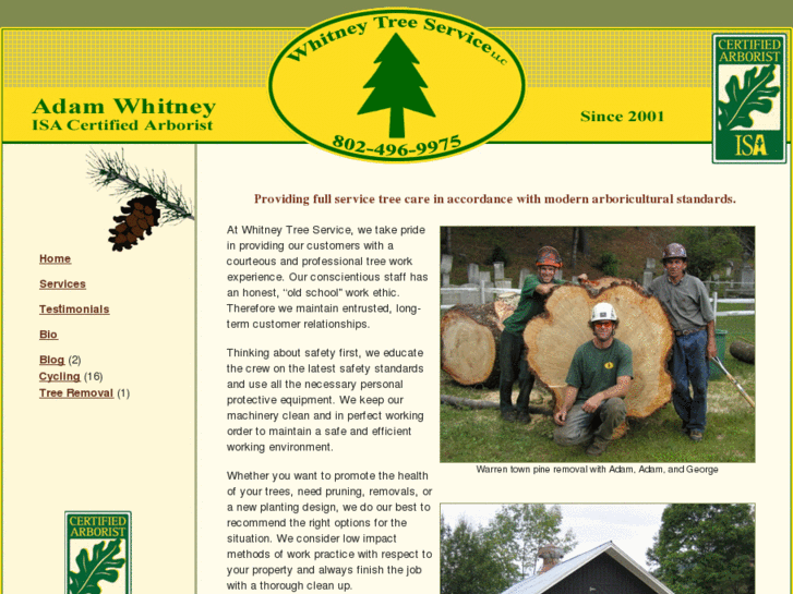 www.whitneytreeservice.com