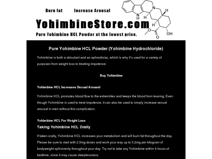 www.yohimbinestore.com