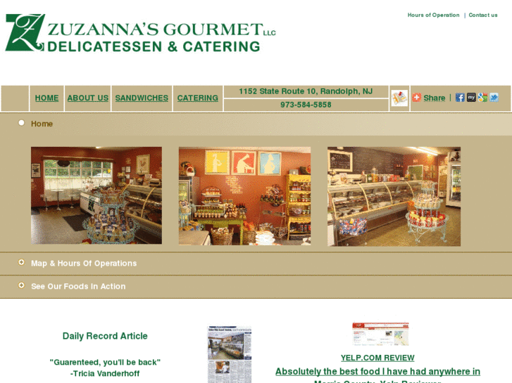 www.zuzannasgourmet.com