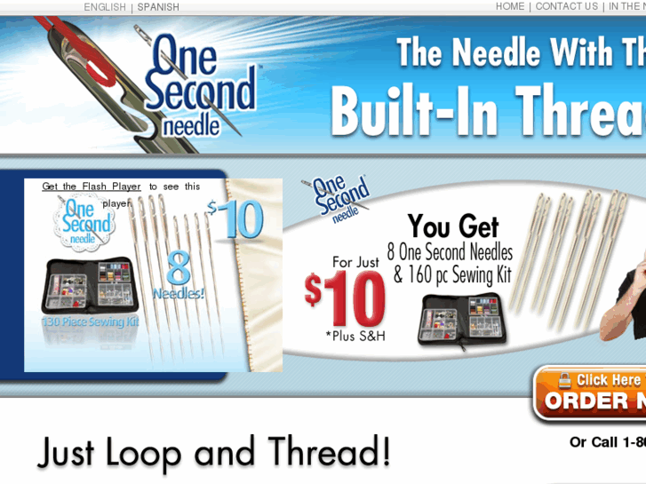 www.1secondneedles.com