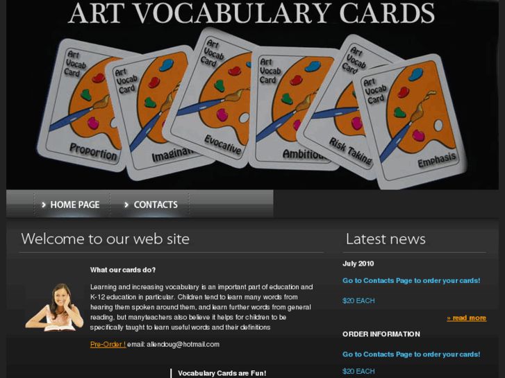 www.artvocabcards.com