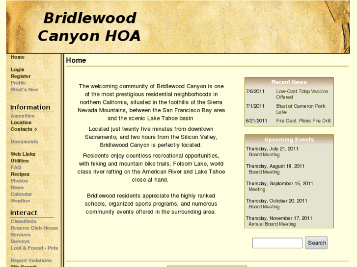 www.bridlewoodcanyonhoa.com