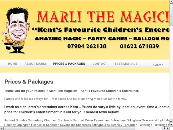 www.childrens-entertainers-kent.co.uk