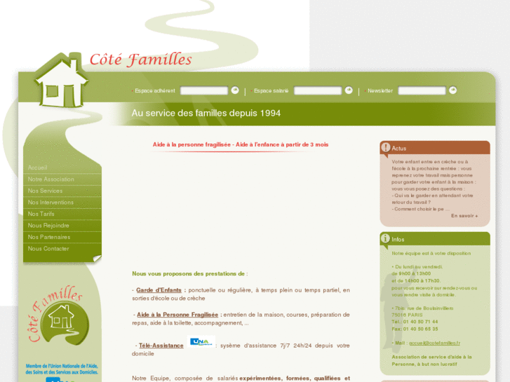 www.cotefamilles.fr