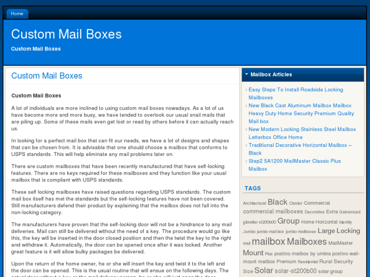 www.custommailboxes.net