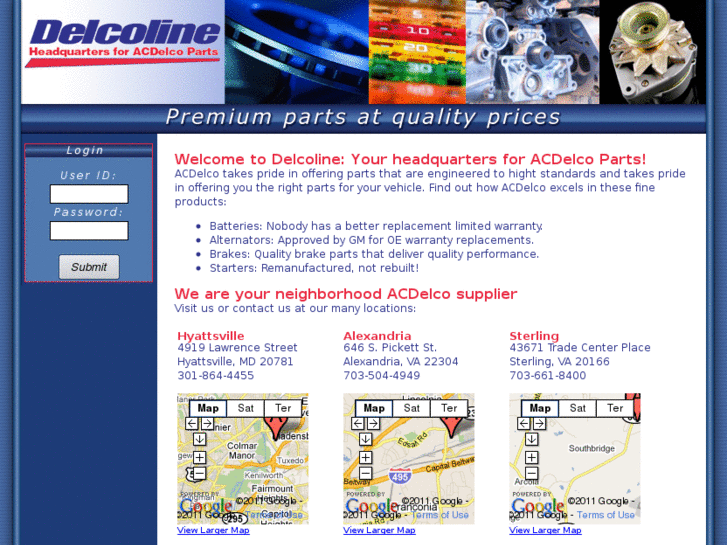 www.delcolineautoparts.com