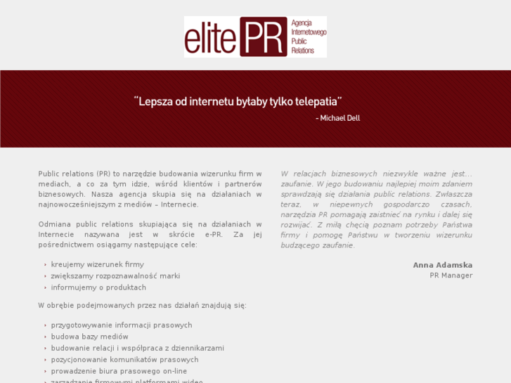 www.elite-pr.pl