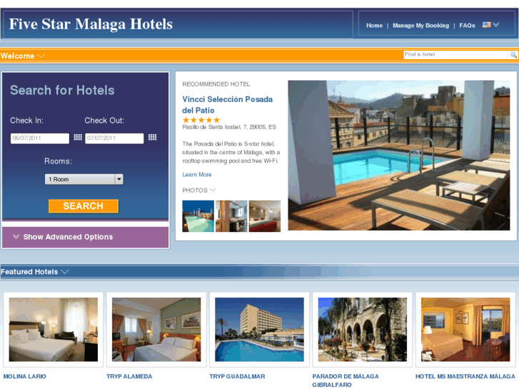 www.fivestarmalagahotels.com