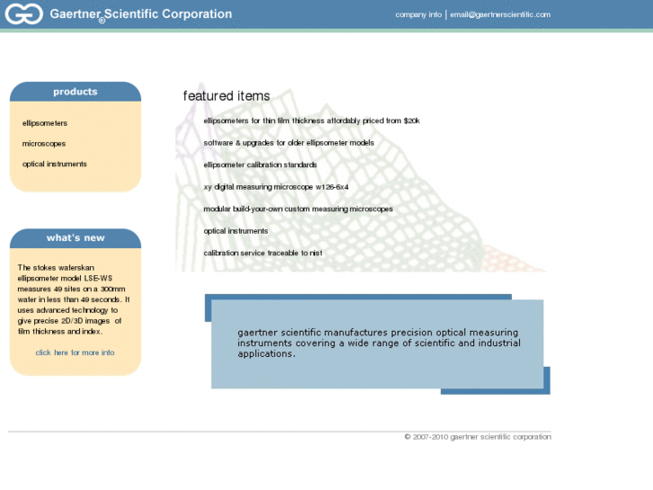 www.gaertnerellipsometers.info