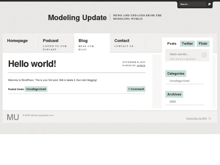 www.modelingupdate.com