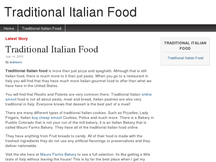 www.traditionalitalianfood.org