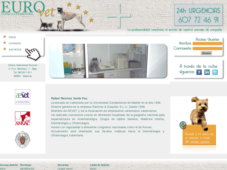 www.veterinariaeurovet.es