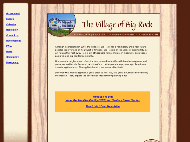 www.villageofbigrock.us